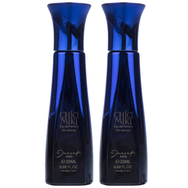عطر جیبی زنانه ژک ساف مدل چیکی میکی حجم 20 میلی لیتر بسته 2 عددی